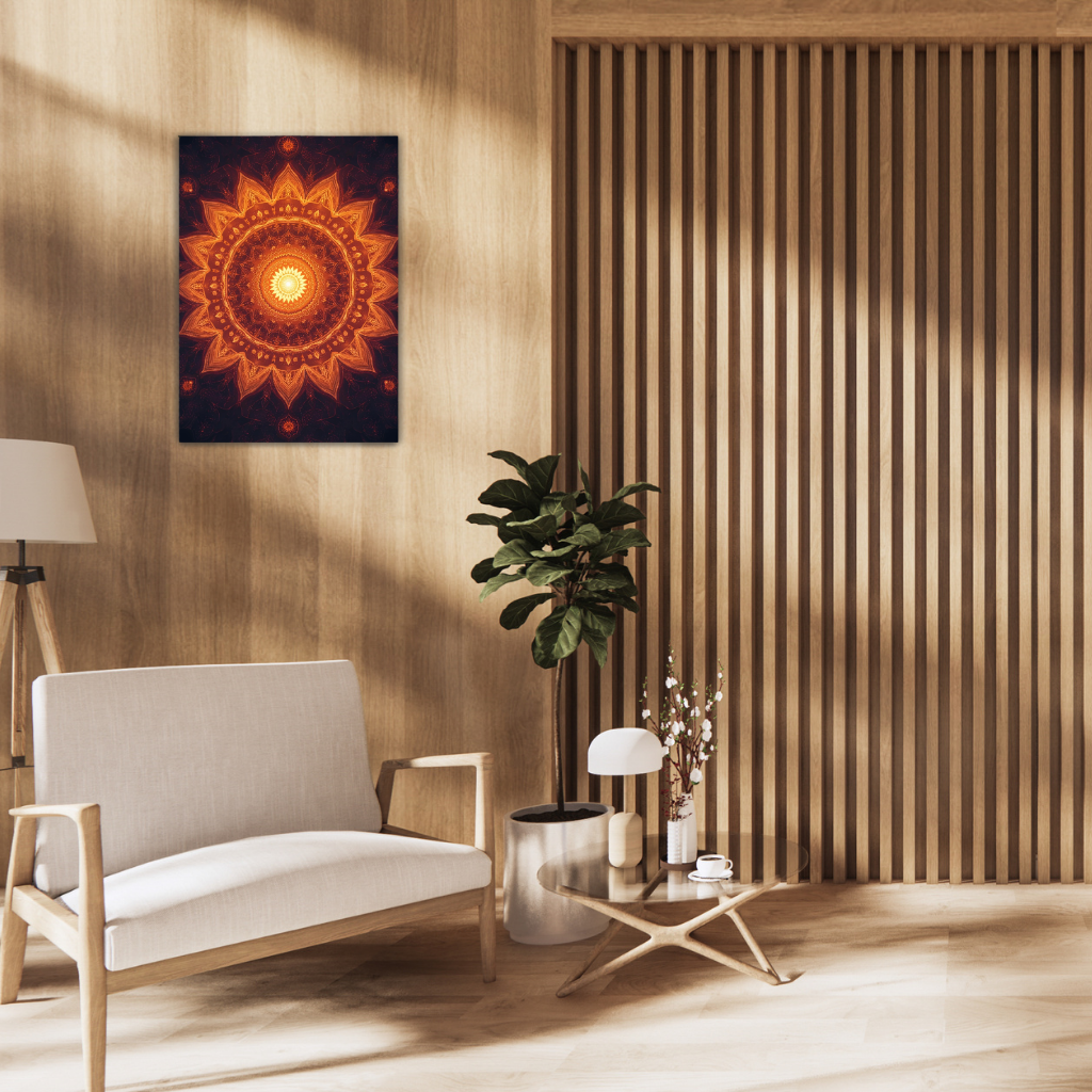 Poster Mandala “Puissance Intérieure”