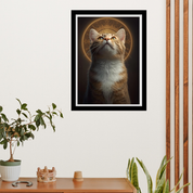 Poster "Chat de Sagesse & Protection"