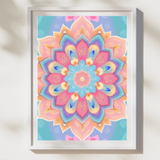 Poster Mandala "Éveil Intérieur"