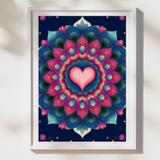 Poster Mandala “Amour de Soi”