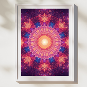 Poster Mandala “Harmonie & Guérison”