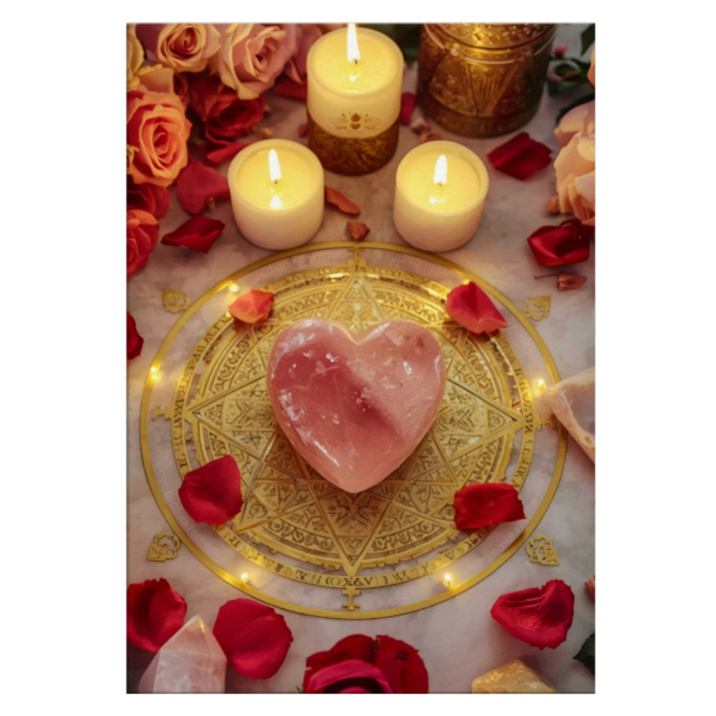 Toile “Cœur d’Amour Divin”