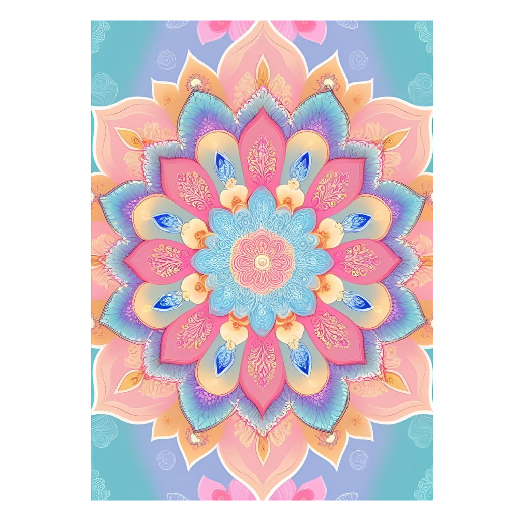 Poster Mandala "Éveil Intérieur"