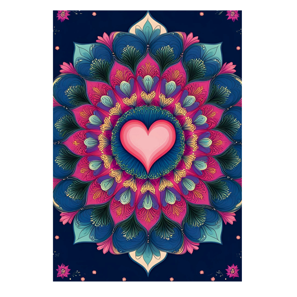 Poster Mandala “Amour de Soi”