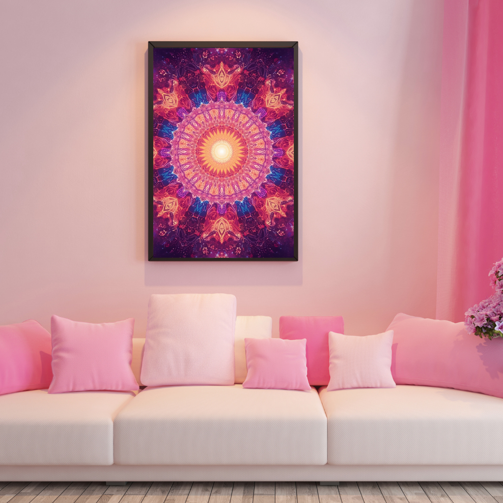 Poster Mandala “Harmonie & Guérison”