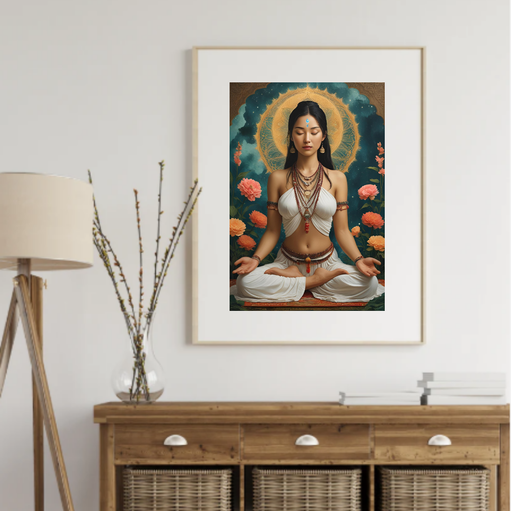 Poster Méditation "Éveil Intérieur"