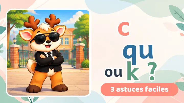 Miniature de la vidéo c, qu ou k